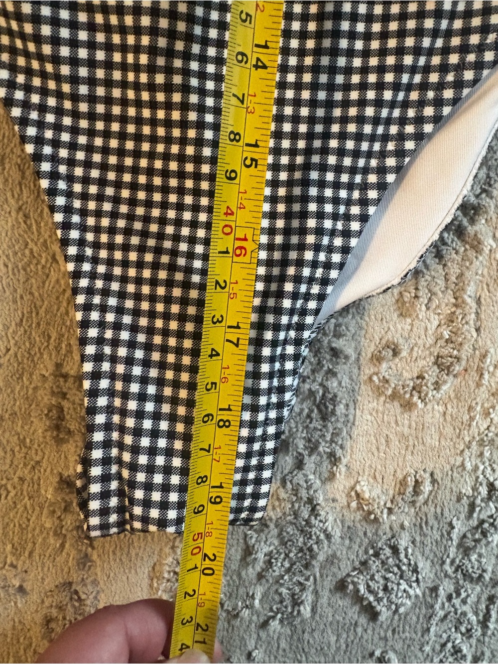 Aerie plunge gingham one piece - Picture 6 of 12